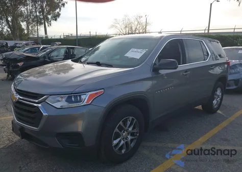 2020 Chevrolet Traverse Fwd Ls z USA, uszkodzony, nr VIN 1GNERFKW9LJ292642